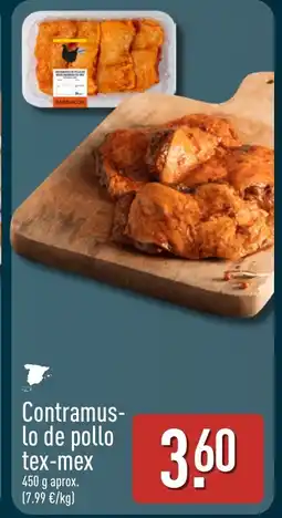 ALDI Contramus- lo de pollo tex-mex oferta