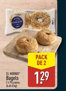 ALDI EL HORNO Bagels oferta