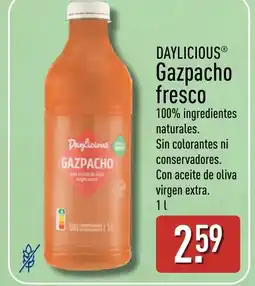 ALDI DAYLICIOUS Gazpacho fresco oferta