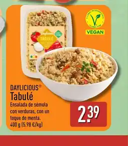 ALDI DAYLICIOUS Tabulé oferta