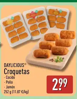 ALDI DAYLICIOUS Croquetas oferta