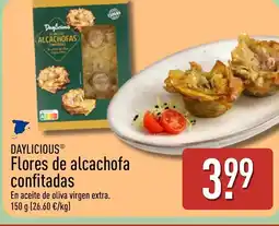 ALDI DAYLICIOUS Flores de alcachofa confitadas oferta