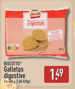 ALDI BISCOTTO Galletas digestive oferta