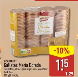 ALDI BISCOTTO Galletas María Dorada oferta