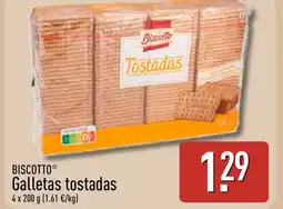 ALDI BISCOTTO Galletas tostadas oferta