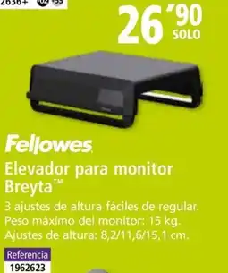 Folder Fellowes Elevador para monitor Breyta oferta