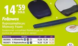 Folder Fellowes reposamuñecas memory foam oferta