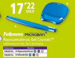 Folder Fellowes Reposamuñecas Gel Crystals oferta