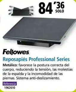 Folder Fellowes Reposapiés Professional Series oferta