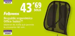 Folder Fellowes Respaldo ergonómico oferta