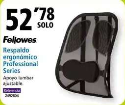 Folder Fellowes Respaldo ergonómico Professional Series oferta