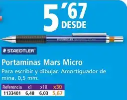 Folder STAEDTLER Portaminas Mars Micro oferta