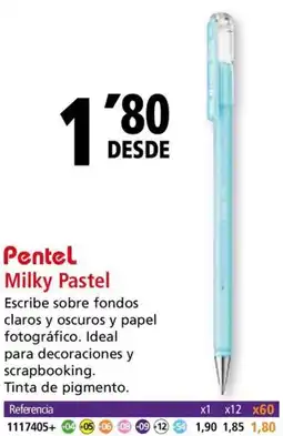 Folder PENTEL Milky Pastel oferta
