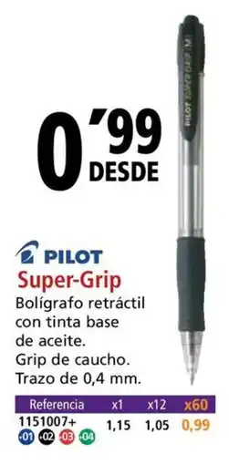 Folder PILOT Super-Grip oferta