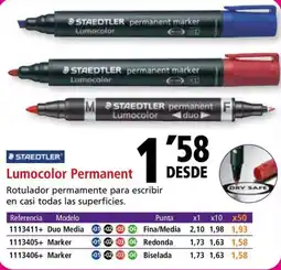 Folder STAEDTLER Lumocolor Permanent oferta