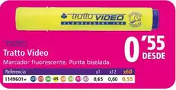 Folder TRATTO Video oferta