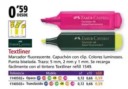 Folder FABER CASTELL Textliner oferta