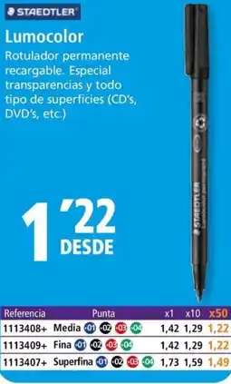 Folder STAEDTLER Lumocolor oferta