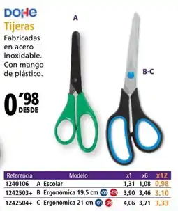 Folder DOHE Tijeras oferta