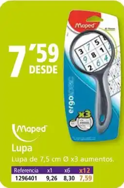 Folder MAPED Lupa oferta
