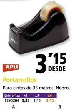 Folder APLI Portarrollos oferta