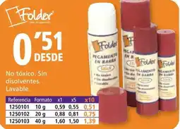 Folder No tóxico Sin disolventes Lavable oferta