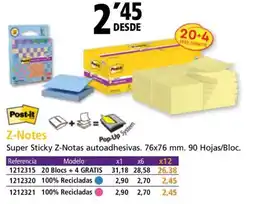 Folder POST-IT Z-Notes oferta