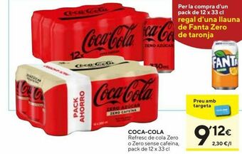 Caprabo Refresco de cola coca-cola oferta