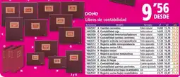 Folder DOHE Libros de contabilidad oferta