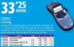 Folder DYMO Letratag oferta