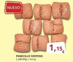 Supermercados MAS Panecillo centeno oferta