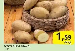 Supermercados MAS Patata nueva granel oferta
