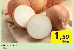 Supermercados MAS Cebollas buti oferta