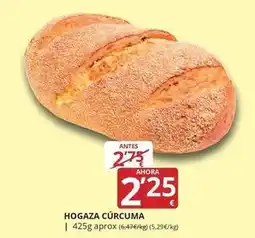 Supermercados MAS Hogaza curcuma oferta