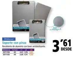 Folder Soporte con pinza oferta