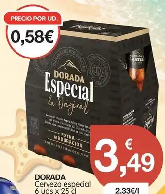 Dorada - cerveza especial
