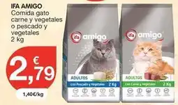 CashDiplo Ifa amigo - comida gato carne y vegetales o pescado y vegetales oferta