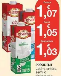 CashDiplo Président - leche entera oferta
