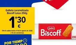 Cash Fresh Lotus - galleta caramelizada biscoff oferta