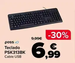 Carrefour Poss - teclado psk313bk oferta