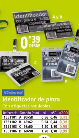 Folder Identificador de pinza oferta
