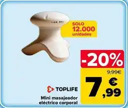 Carrefour Toplife - mini masajeador eléctrico corporal oferta