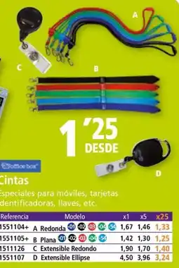 Folder Cintas oferta