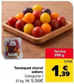 Carrefour Market Tomate cherry sabores oferta
