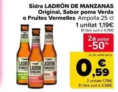 Carrefour Market Ladrón de manzanas - cider original oferta