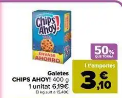 Carrefour Market Chips ahoy - galletas oferta
