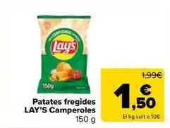 Carrefour Market Lay's - patatas fritas campesina oferta