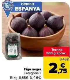 Carrefour Market Higo negro oferta