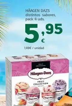 Häagen-dazs - distintos sabores