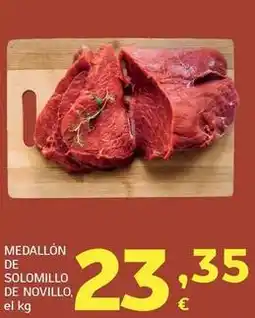 HiperDino Medallón de solomillo de novillo oferta